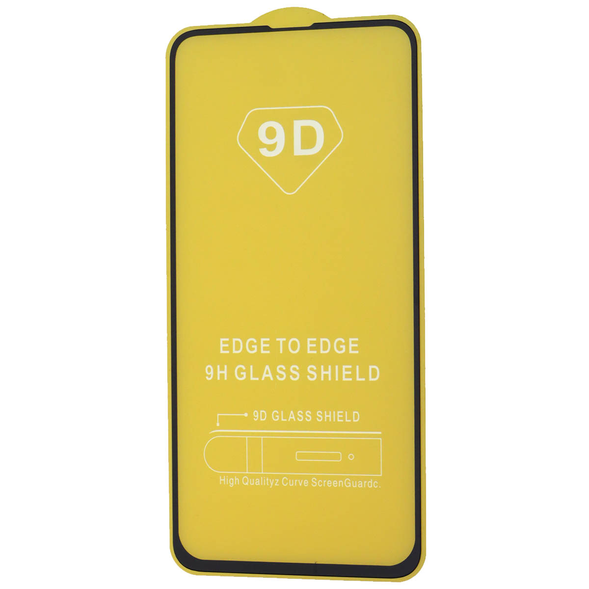 Защитное стекло 9D для HUAWEI Honor V20, View 20, цвет окантовки черный