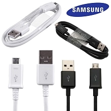 Кабель-USB Samsung Micro S7 (100% оригинал), чёрный.