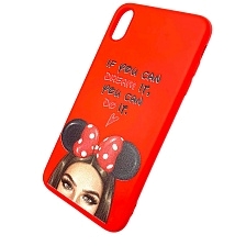 Чехол накладка для APPLE iPhone XS MAX, силикон, рисунок if you can DREAM IT. Чехол накладка для APPLE iPhone XS MAX, силикон, рисунок if you can DREAM IT.