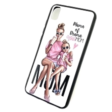 Чехол накладка для XIAOMI Redmi 7A, силикон, рисунок Mama of Drama.