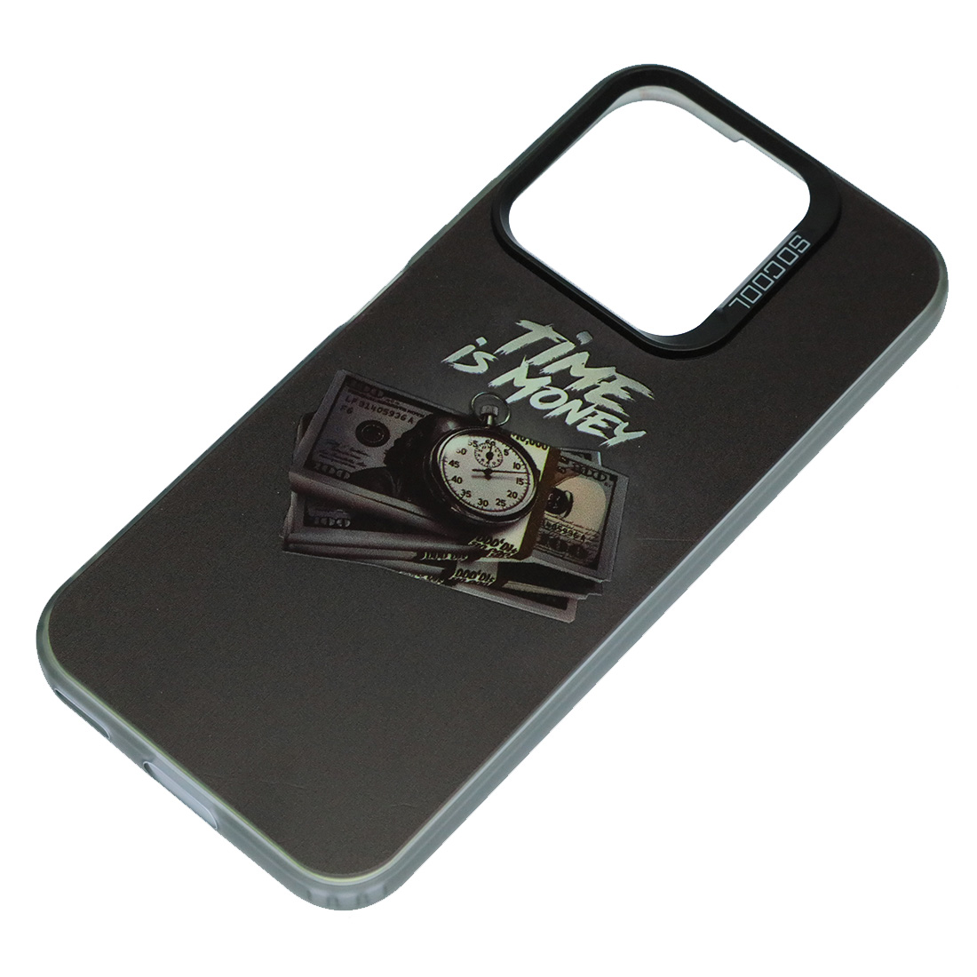 Чехол накладка для Honor X8b, Honor X8c, защита камеры, силикон, рисунок TIME IS MONEY