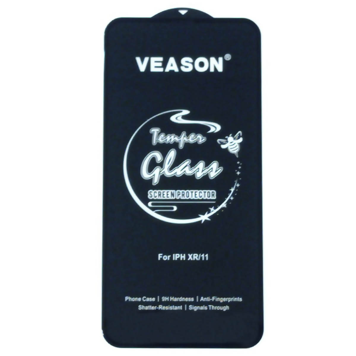 Защитное стекло VEASON Tempered Glass для APPLE iPhone 11, iPhone XR, цвет окантовки черный