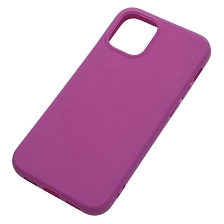 Чехол накладка для APPLE iPhone 12 mini (5.4"), силикон, цвет фиолетовый