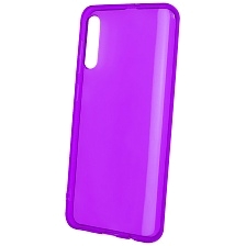 Чехол накладка Clear Case для SAMSUNG Galaxy A50 (SM-A505), A30s (SM-A307), A50s (SM-A507), силикон, прозрачно сиреневый