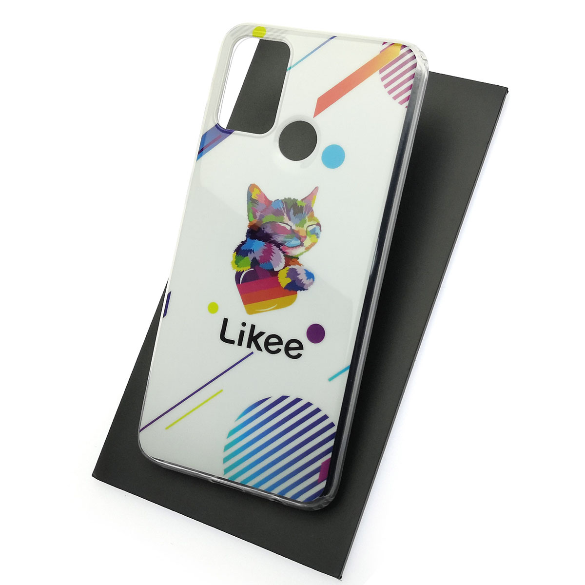 Чехол накладка Vinil для HUAWEI Honor 9A (MOA-LX9N), силикон, рисунок Likee Cat.