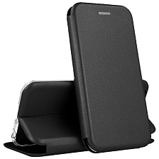 Чехол книжка STYLISH для XIAOMI Mi 10T, Mi 10T Pro, экокожа, визитница, цвет черный