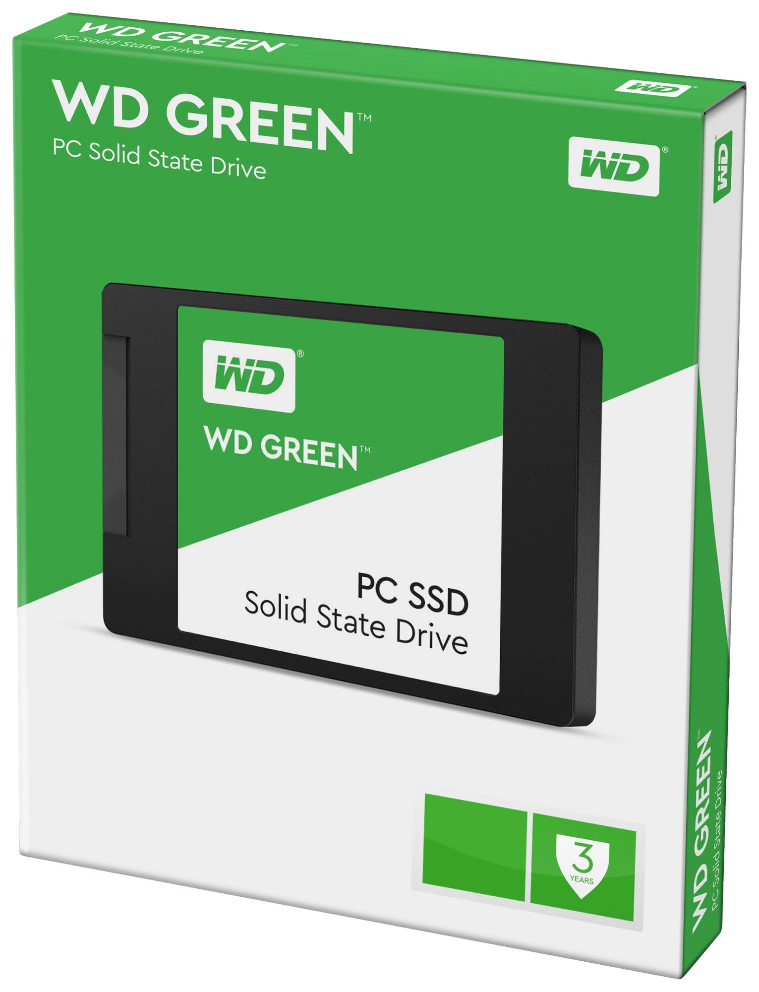 Твердотельный внутренний диск SSD WD Green WDS480G2G0A 480ГБ, 2.5", SATA III