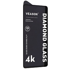 Защитное стекло VEASON Diamond Glass для SAMSUNG GALAXY A51, M31S, S20 FE, цвет окантовки черный