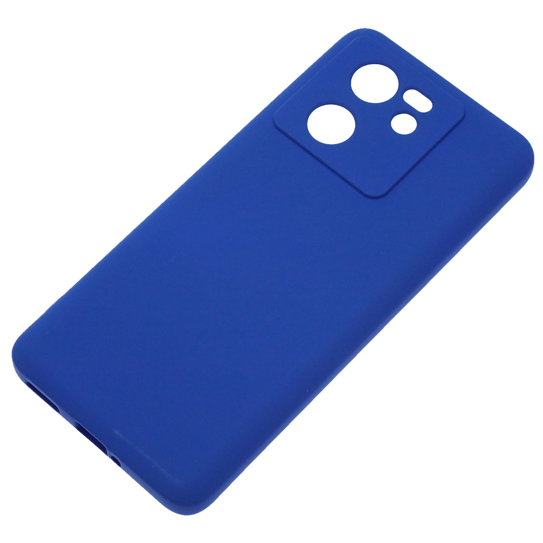 Чехол накладка Silicon Cover для XIAOMI 13T, XIAOMI 13T Pro, защита камеры, силикон, бархат, цвет синий Чехол накладка Silicon Cover для XIAOMI 13T, XIAOMI 13T Pro, защита камеры, силикон, бархат, цвет синий