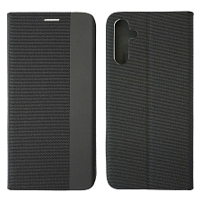 Чехол книжка MESH для SAMSUNG Galaxy A14 4G, текстиль, силикон, бархат, визитница, цвет черный Чехол книжка MESH для SAMSUNG Galaxy A14 4G, текстиль, силикон, бархат, визитница, цвет черный