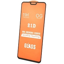 Защитное стекло 21D для HUAWEI Honor 8X (JSN-L21, JSN-L22, JSN-L23, JSN-AL00), Y9 2019 (JKM-LX1), цвет окантовки черный Защитное стекло 21D для HUAWEI Honor 8X (JSN-L21, JSN-L22, JSN-L23, JSN-AL00), Y9 2019 (JKM-LX1), цвет окантовки черный