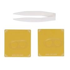 Защитное стекло BASEUS Gem lens film на заднюю камеру для APPLE iPhone 11 (комплект 2 шт.), цвет прозрачный