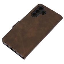 Чехол книжка NICE для SAMSUNG Galaxy A26, Galaxy A17, защита камеры, экокожа, силикон, цвет коричневый