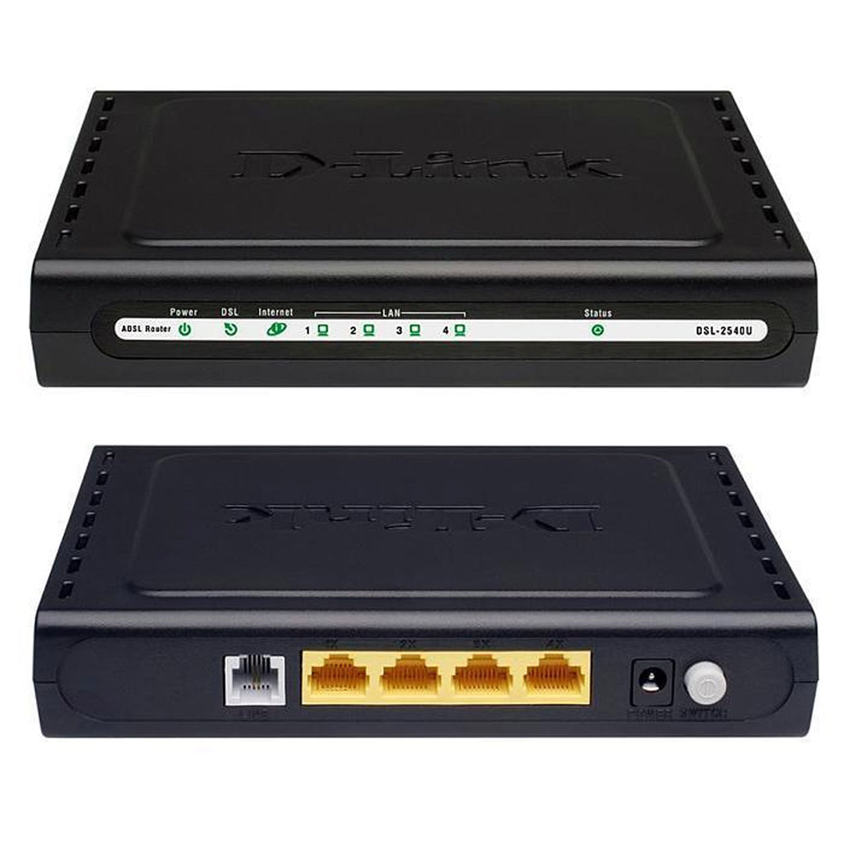 Роутер, маршрутизатор ADSL D-LINK DSL-2540U, ADSL2/2+ (AnnexA/L/M), цвет черный Роутер, маршрутизатор ADSL D-LINK DSL-2540U, ADSL2/2+ (AnnexA/L/M), цвет черный