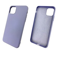 Чехол накладка для APPLE iPhone 11 Pro 2019, силикон, цвет сиреневый.