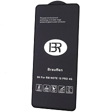 Защитное стекло 9H BRAUFFEN для XIAOMI Redmi Note 10 Pro, цвет окантовки черный Защитное стекло 9H BRAUFFEN для XIAOMI Redmi Note 10 Pro, цвет окантовки черный