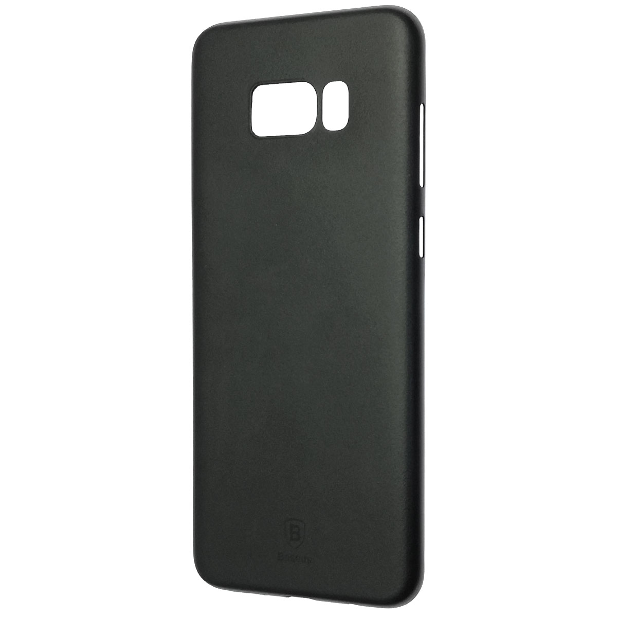 Чехол накладка BASEUS Wing Case для SAMSUNG Galaxy S8 Plus (SM-G955), силикон, ультратонкий, цвет черный