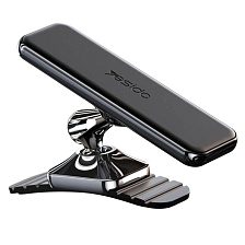 Автомобильный магнитный держатель YESIDO C150 для смартфонов, с клейким креплением на приборную панель, цвет черный
