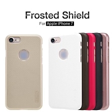 Чехол накладка Nillkin для APPLE iPhone 7 Plus, iPhone 8 Plus, пластик, цвет черный.