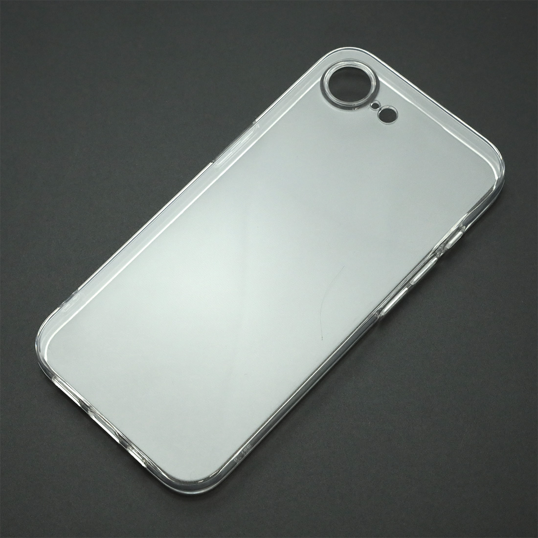 Чехол накладка для APPLE iPhone 16e, iPhone SE 4, защита камеры, силикон, прозрачный