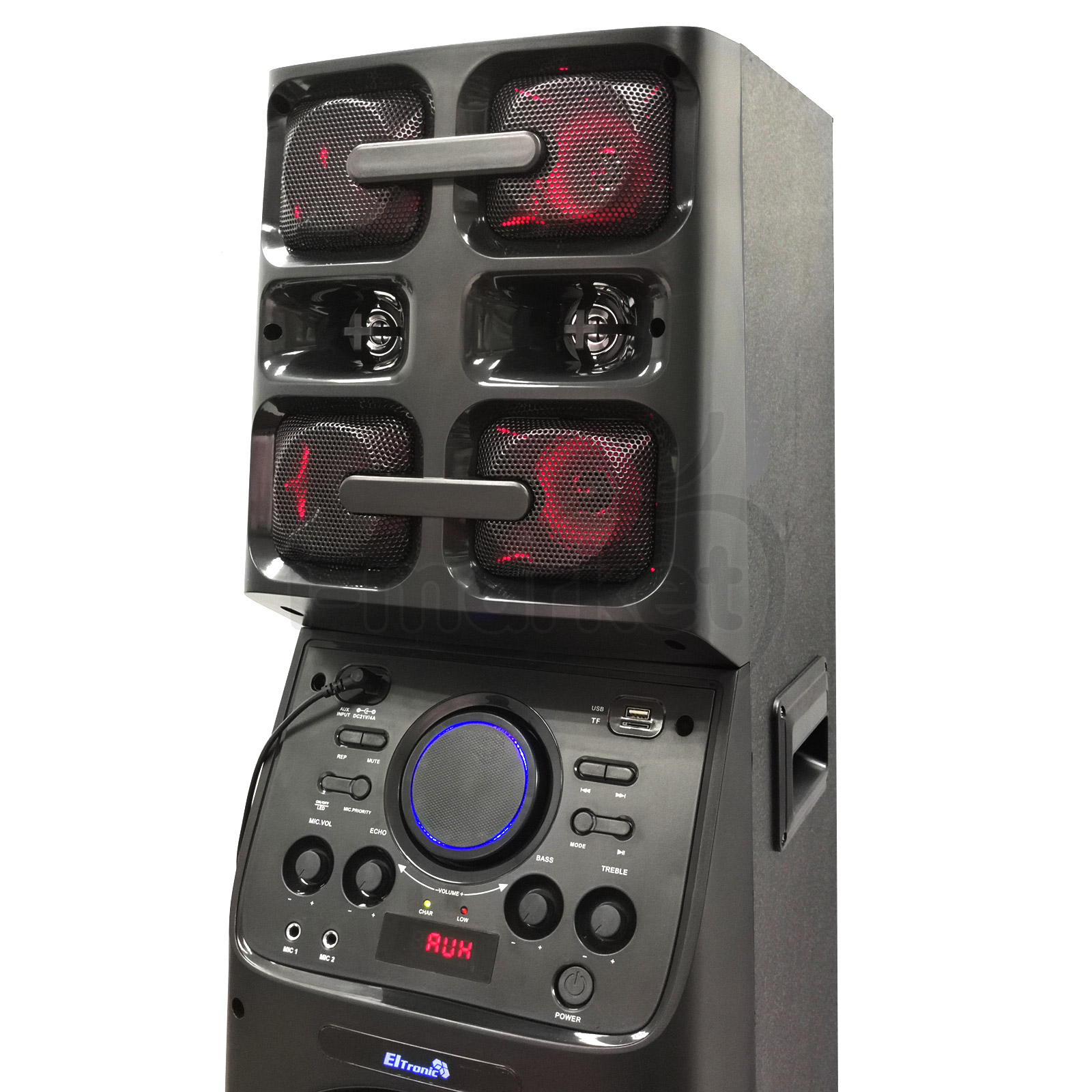 Активная акустическая система (комбик) Eltronic EL10-04 цвет черный. Активная акустическая система (комбик) Eltronic EL10-04 цвет черный.
