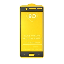 Защитное стекло 9D для Nokia 5 (TA-1053), ударопрочное, цвет окантовки черный.