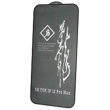 Защитное стекло Rinbo для APPLE iPhone 12 Pro Max (6.7"), цвет окантовки черный Защитное стекло Rinbo для APPLE iPhone 12 Pro Max (6.7"), цвет окантовки черный