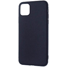 Чехол накладка для APPLE iPhone XS MAX, 11 Pro MAX, силикон, под кожу, цвет черный