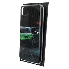 Чехол накладка Vinil для HUAWEI Honor 9S (DUA-LX9), Y5P 2020, силикон, рисунок Lamborghini