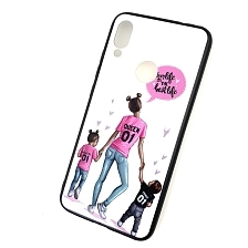 Чехол накладка для XIAOMI Redmi Note 7, Note 7 Pro, силикон, рисунок Mom life is the best life.