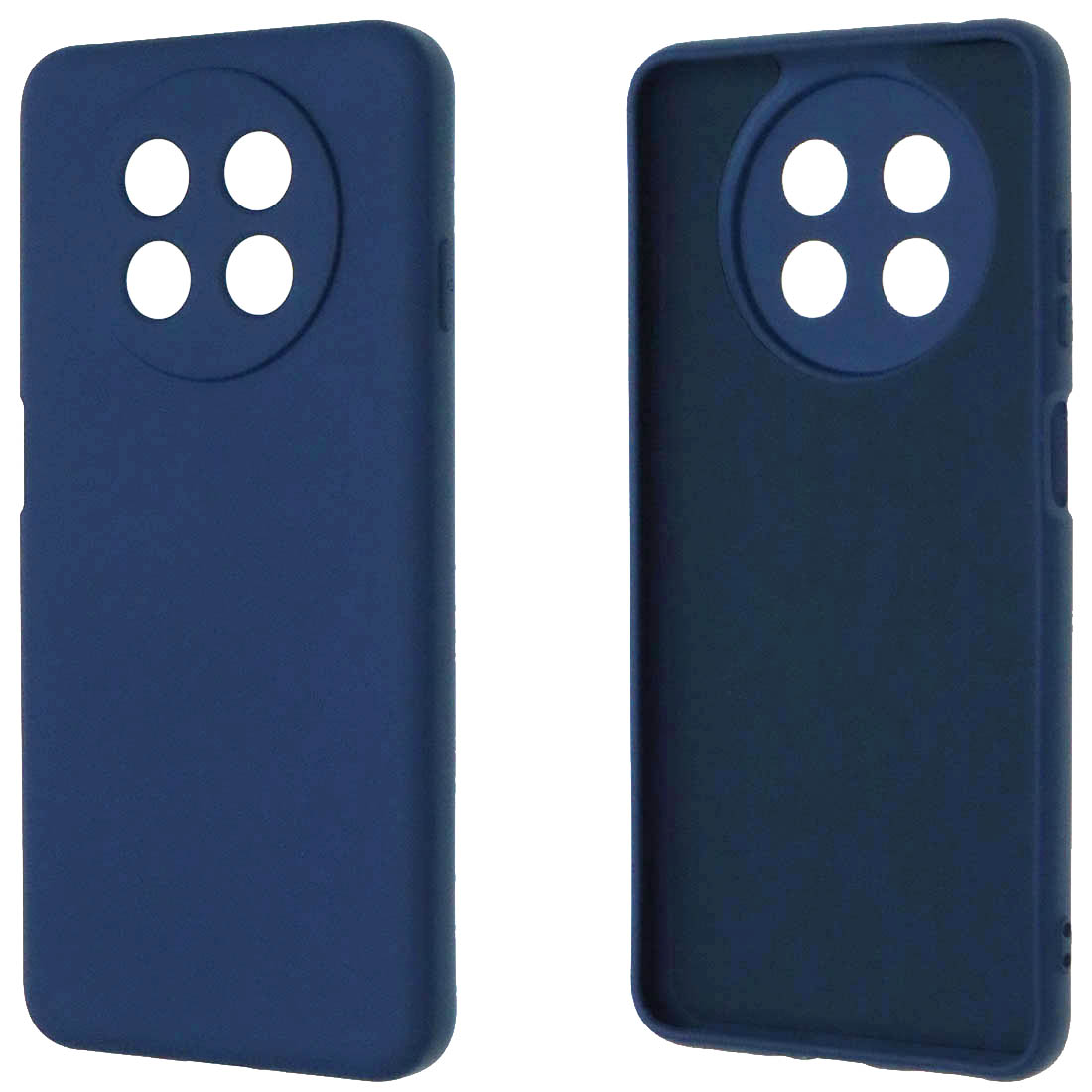 Чехол накладка NANO для HUAWEI Nova Y91, защита камеры, силикон, бархат, цвет темно синий Чехол накладка NANO для HUAWEI Nova Y91, защита камеры, силикон, бархат, цвет темно синий