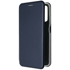 Чехол книжка STYLISH для XIAOMI Redmi 15, экокожа, визитница, цвет темно синий