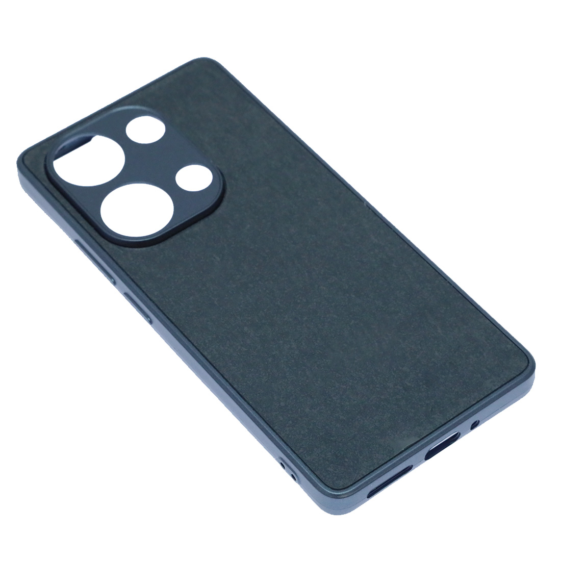 Чехол накладка для XIAOMI Redmi Note 13 Pro 4G, POCO M6 Pro 4G, защита камеры, силикон, цвет темно синий
