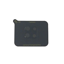 Защитное стекло на заднюю камеру для XIAOMI Redmi Note 9, цвет окантовки черный