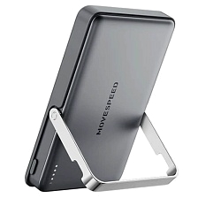 Внешний портативный аккумулятор, Power Bank MOVESPEED S10 Pro, Magsafe, 10000 mAh, цвет космически серый