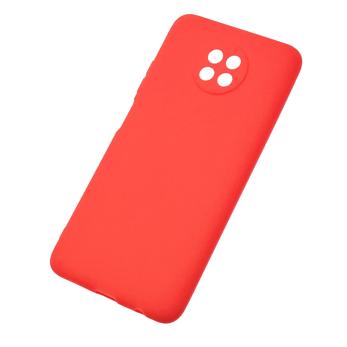 Чехол накладка SOFT TOUCH для XIAOMI Redmi Note 9T, силикон, матовый, цвет красный