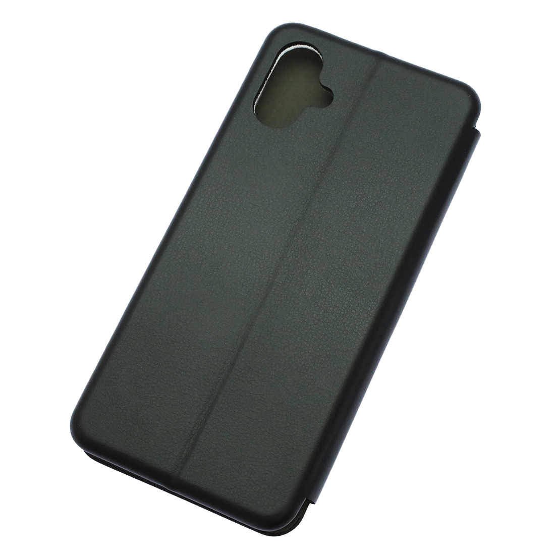 Чехол книжка STYLISH для SAMSUNG Galaxy A06 4G, экокожа, визитница, цвет черный