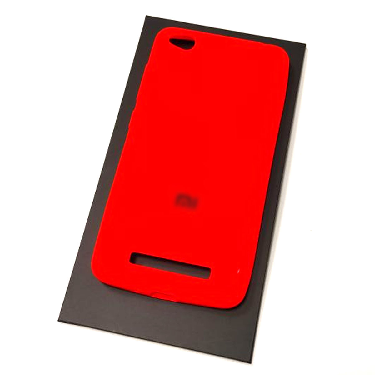 Чехол накладка для XIAOMI Redmi 4A, силикон, цвет оранжевый.