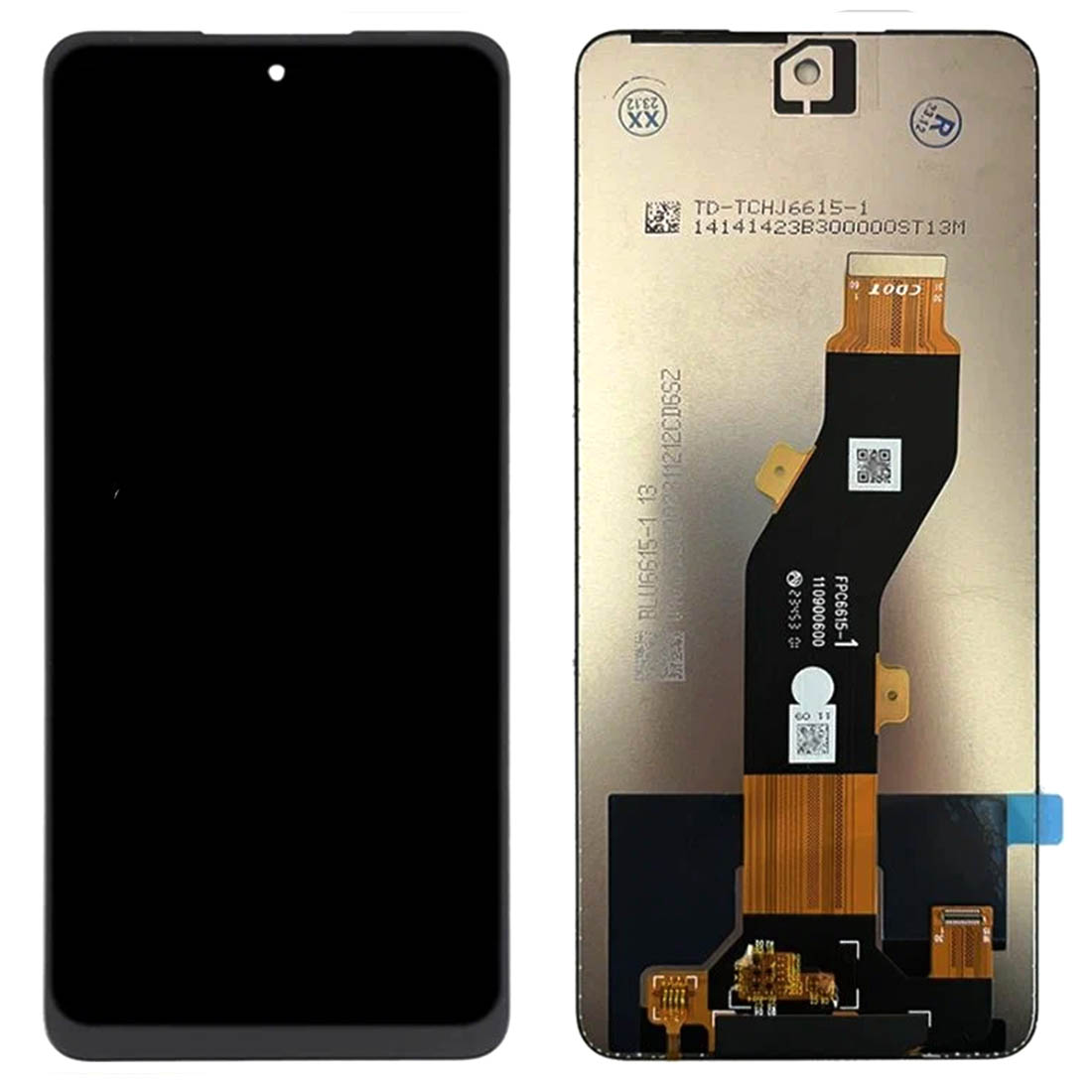Дисплей в сборе с тачскрином для TECNO Spark Go 2024, цвет черный Дисплей в сборе с тачскрином для TECNO Spark Go 2024, цвет черный