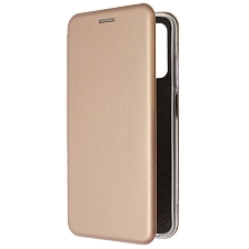 Чехол книжка STYLISH для XIAOMI Redmi 10 (2021), Redmi 10 (2022), экокожа, визитница, цвет розовое золото