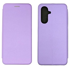 Чехол книжка STYLISH для SAMSUNG Galaxy A26 5G, Galaxy A17 4G, экокожа, визитница, цвет сиреневый