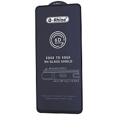 Защитное стекло 6D G-Rhino для INFINIX HOT 11S NFC, цвет окантовки черный Защитное стекло 6D G-Rhino для INFINIX HOT 11S NFC, цвет окантовки черный