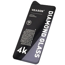 Защитное стекло VEASON DIAMOND GLASS для XIAOMI Redmi Note 10, Redmi Note 10S, POCO M5s, цвет окантовки черный Защитное стекло VEASON DIAMOND GLASS для XIAOMI Redmi Note 10, Redmi Note 10S, POCO M5s, цвет окантовки черный