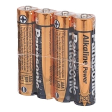 Батарейка PANASONIC Alkaline power LR03 AAA Shrink 4 1.5V