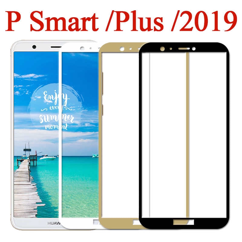 Защитное стекло SC 5D FULL GLUE для HUAWEI Honor 10i, Honor 20 Lite, Honor 10 Lite, P Smart 2019, цвет окантовки белый