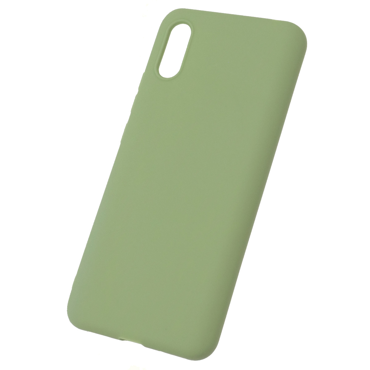 Чехол накладка для XIAOMI Redmi 9A, силикон, цвет фисташковый