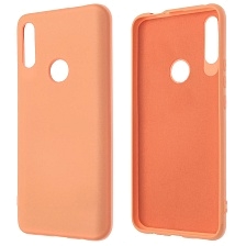 Чехол накладка NANO для HUAWEI Honor 9X, P Smart Z, Y9 Prime 2019, силикон, бархат, цвет персиковый