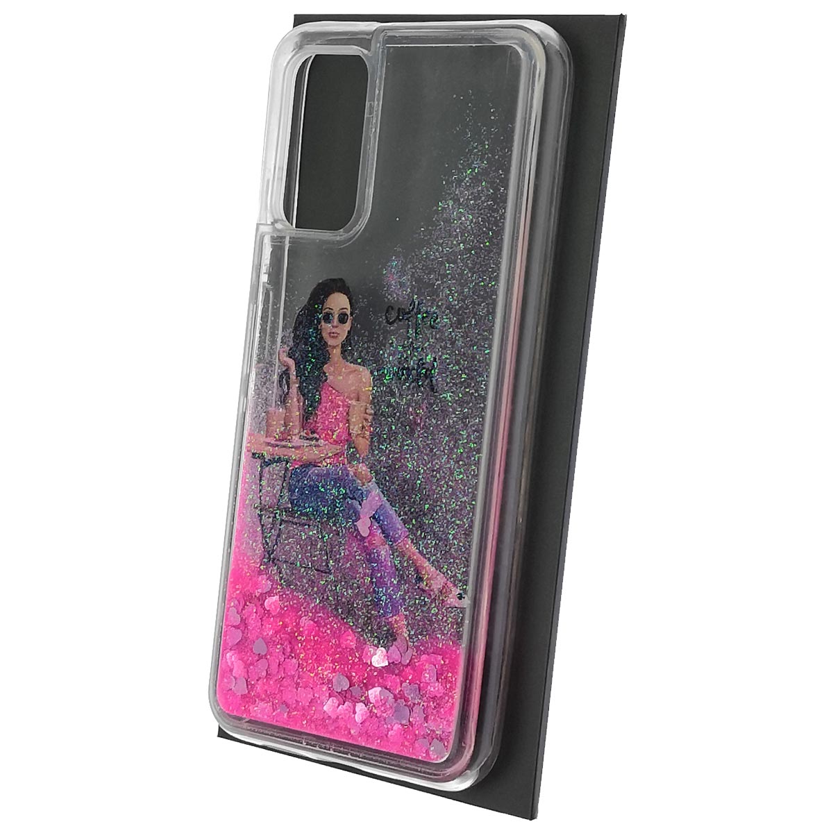 Чехол накладка для XIAOMI Redmi 9T, силикон, переливашка, рисунок Coffee world Чехол накладка для XIAOMI Redmi 9T, силикон, переливашка, рисунок Coffee world