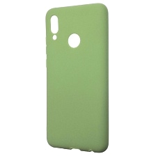 Чехол накладка GPS для HUAWEI P Smart 2019 (POT-LX1), Honor 10 Lite (HRY-LX1), силикон, матовый, цвет фисташковый
