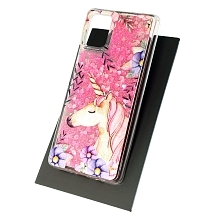 Чехол накладка TransFusion для SAMSUNG Galaxy A71 (SM-A715), силикон, переливашка, рисунок Единорог. Чехол накладка TransFusion для SAMSUNG Galaxy A71 (SM-A715), силикон, переливашка, рисунок Единорог.